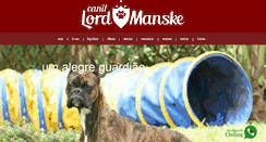 Desktop Screenshot of lordmanske.com.br