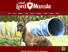 Tablet Screenshot of lordmanske.com.br
